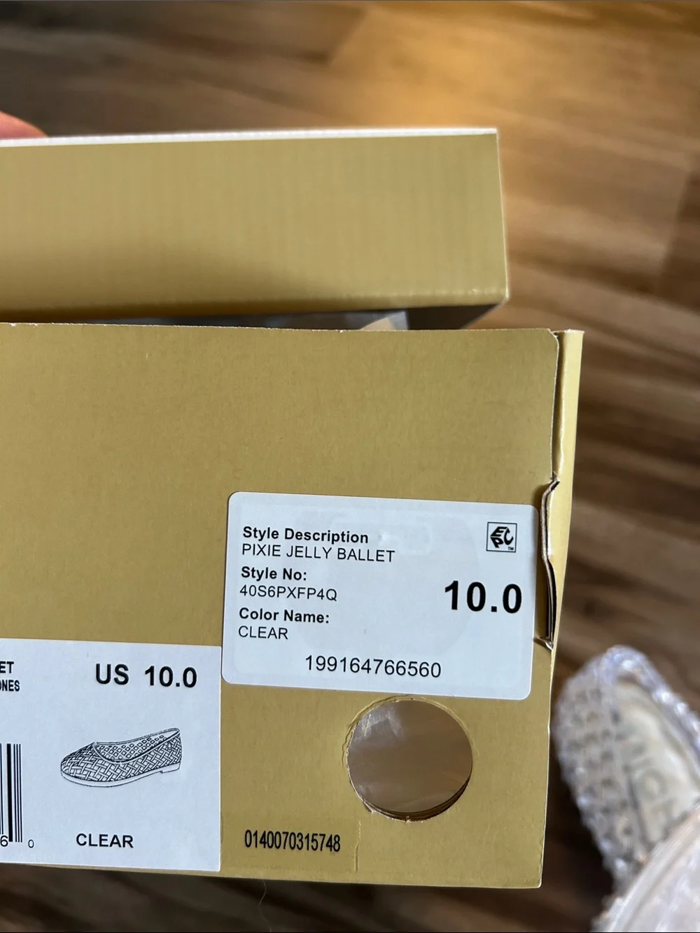 Michael Kors Crystal Mesh Ballet Flats - Clear/Silver